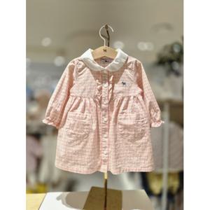 블루독베이비 10 25SS봄신상(PK)우븐 프릴 원피스세트 (4511340002)