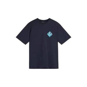 제이린드버그 반팔 티셔츠 FMJT083266855 NAVY DOM