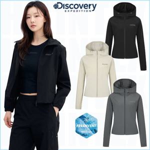 디스커버리 25SS 신상품 DWTR43051 여성 프레시벤트 폴튼 트레이닝 자켓 여자 데일리 후드집업 HKTR
