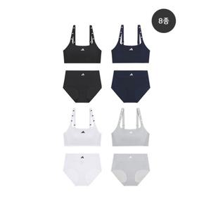 [아디다스 언더웨어]퍼포먼스 에어로레디 하이브리드 브라팬티 8종 패키지