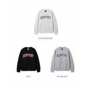 [후아유] 공용 뉴포트 프린팅 맨투맨 / New Port Printing Sweatshirt WHMWF2202U