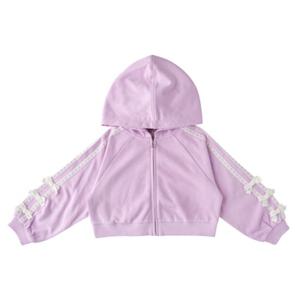 [리틀그라운드9]PU)룰라비-75122-201-01 리본데일리후드집업