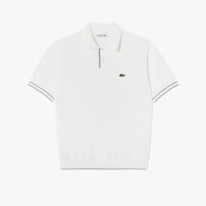 라코스테 공식 남성 베이직 반팔 폴로 스웨터 AH912E-55GH 001