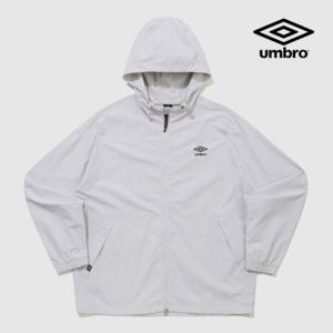 [엄브로] 클래식 후드형 바람막이 집업 자켓 UQ221CJK42 WGR