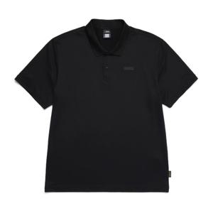 내셔널지오그래픽 N252MPL810 웰라카 냉감 베이직핏 피케 카라티 BLACK