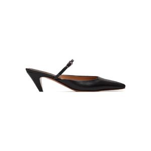 25 SS Stella McCartney 여성 블랙 스텔라 스퍼 키튼 힐 251471F122006
