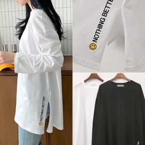 [아이우먼]위쉬몰 NO 옆트임스마일긴팔티(G493H503) 빅사이즈