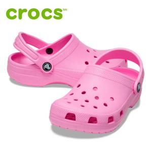 크록스KIDS 클래식 클로그 핑크 샌들 206991-6SW