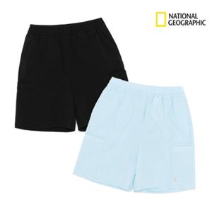 내셔널지오그래픽키즈 K252GHP020 여아 우븐 4부 반바지 여름 팬츠 초등 고학년 딜