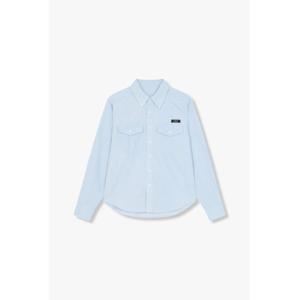 [지컷]투 플랩 포켓 데님 셔츠(7255255101)