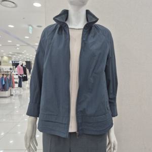 [크레송]면혼방 짚업 점퍼  NDCFUP56A
