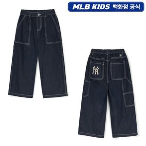 [MLB KIDS] 데님라이크 8부 팬츠 (7ADPB0551)