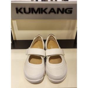 금강제화 랜드로바 CLASLC5106WF9 클락스 여성 쿠션 메리제인 스니커즈 (베이지 연핑)
