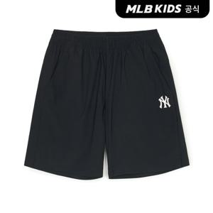 [MLB키즈 공식] 베이직 스포티브 트리코트 5부 팬츠 NY (Black) 7ASMB0753-50BKS