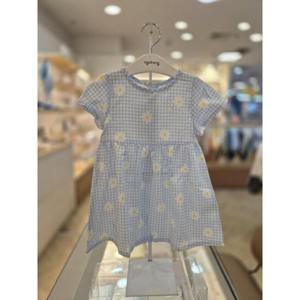 아가방 세이브존03 아가방 블루 하퍼 데이지 반팔 원피스 AG01S354051A