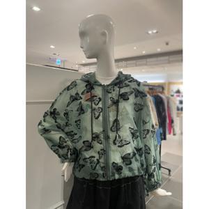 르니앤맥코이 나비 프린트 후드집업 점퍼 (MM06JP770HJY)