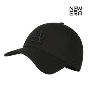 뉴에라 MLB 모자 리그 에센셜 LA 다저스 볼캡 블랙 12052000