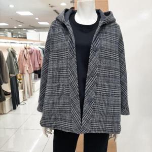 후라밍고 DP01 체크 후드 쟈켓 F30244120