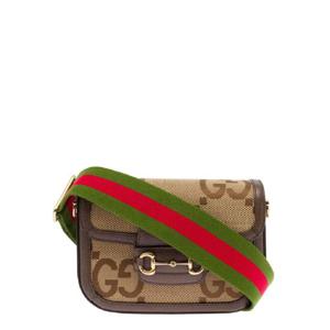 GUCCI 구찌 여성 1955 호스 점보 GG 패브릭 크로스바디 백 658574UKMDG2570