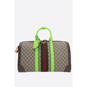 GUCCI GG 슈프림 캔버스 소재의 구찌 사보이 미디엄 더플백 724642FADHS9756