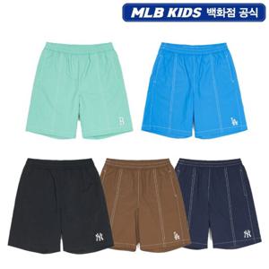 [MLB키즈]스티치 포인트 나일론 5부 팬츠 (7ASMB0253)