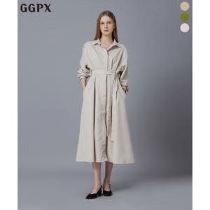 [GGPX] 핀턱 스트랩 셔츠 원피스 (GP2OP011F)