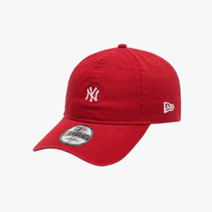 [뉴에라] MLB 워시드 미니 로고 뉴욕 양키스 언스트럭쳐 볼캡 레드 12836197