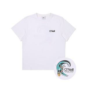 [오닐] 공용 산타크루즈 오가닉 반팔 티셔츠 OUTRL2215-100