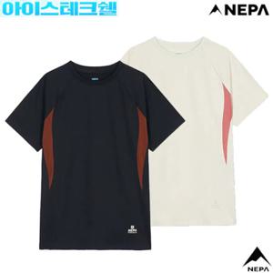[네파][아이스테크쉘](7L45332) 여성 여름 아이스테크쉘 메쉬 저지 반팔 라운드티셔츠
