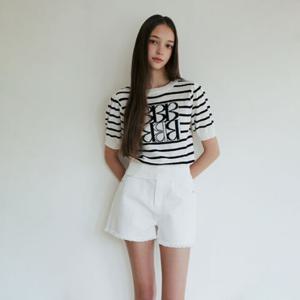 [에고이스트] ER2ODQ02 [BLUE LABEL] 포켓 자수 포인트 데님 쇼츠