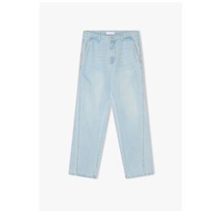 리버클래시 25S/S 블루 와이드핏 사이드 절개라인 데님팬츠 LLS23572