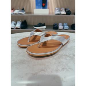 [FITFLOP][그라시에] FFSO5E330SV 25S S 레더 실버 플립플랍