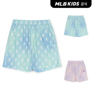 [MLB키즈 공식] 오로라 모노그램 5부 우븐 팬츠 (2color) 7ASMM0153