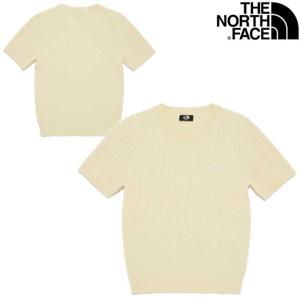 노스페이스 NT7AR30 여성 홀리데이 반팔 스웨터 NT7AR30B