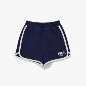 휠라키즈바지 KQC FK2FPG2301F-NBE Girls 밑단 배색 팬츠
