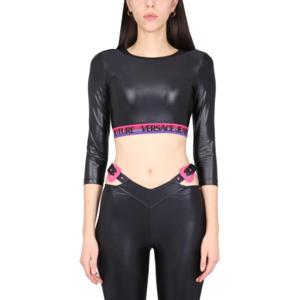 베르사체 반팔 티셔츠 74HAH218 J0062899 BLACK