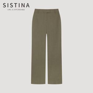 [SISTINA] 인기 모던 슬림 스트레이트 팬츠_AWWSLP21010_BR