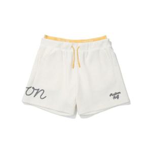 말본골프반바지 KQJ M5122PHP12OWT 트레블 와플 하프 팬츠 OFF WHITE