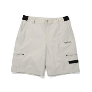 말본골프반바지 KQJ M5221PHP41GBE 여름 카고 하프 팬츠 GREYISH BEIGE