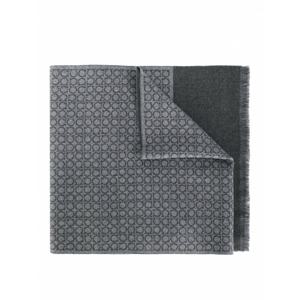 [SALVATORE FERRAGAMO] 남성 스카프 간치니 울 527047671684003 Grey /8