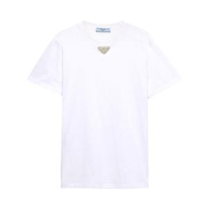 프라다 반팔 티셔츠 35838R 16DVF0009 White