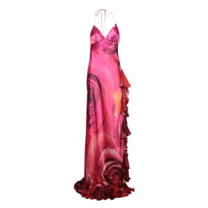 로베르토 카발리 원피스 UKT107 RYN48 D0446 Red