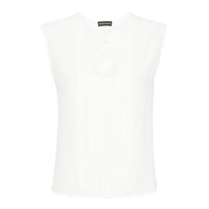 엠포리오 아르마니 민소매 티셔츠 E3NK05F2325101 White