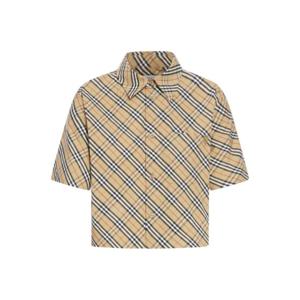 버버리 셔츠 8106190B9368 SAND IP CHECK Beige