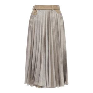 사카이 숏 스커트 2507718651 BEIGE Beige