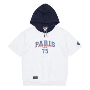 에스핏 HC12 PSG 배색 반팔후드티 SJY 303  MKHT85