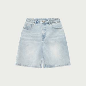 [행텐]여성 백밴딩 베이직 데님 하프팬츠(10520-156-403)