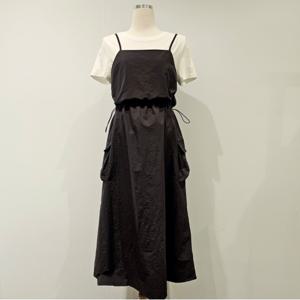 [비지트인뉴욕]카고 스트링  끈 원피스 VA6OP80