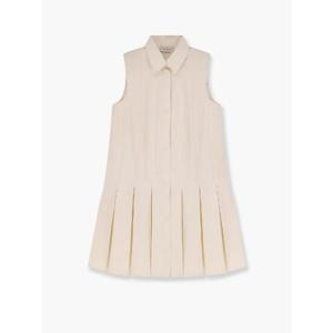 MONCLER Cotton and silk mini chemisier dress 0932G00011597LQ