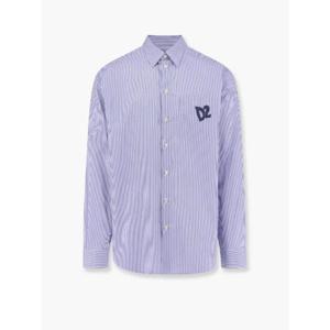 DSQUARED2 Dsquared2 Summer Lovers oversized striped cotton shirt S78DM0043D35285